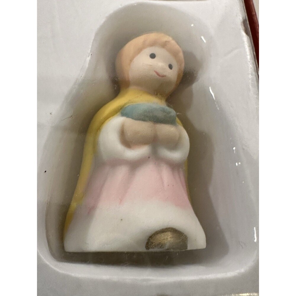 Vintage Mini Nativity Set Of 11 Trim Trends Seasonal Specialities Company 1994 - Picture 5 of 11